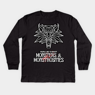 MONSTROSITIES Kids Long Sleeve T-Shirt